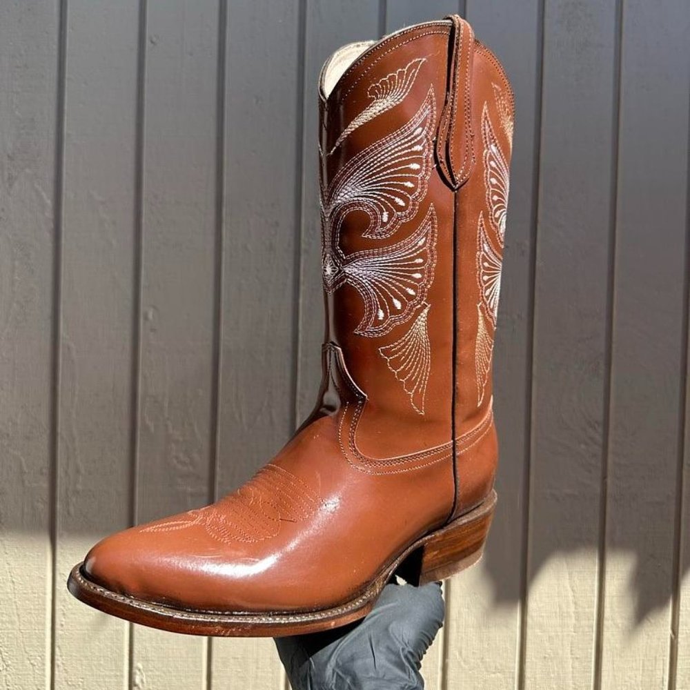 #50 Chameleon Design Boot in Honey Tone